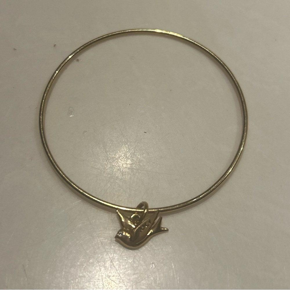 Juicy Couture Gold Charm Bracelet